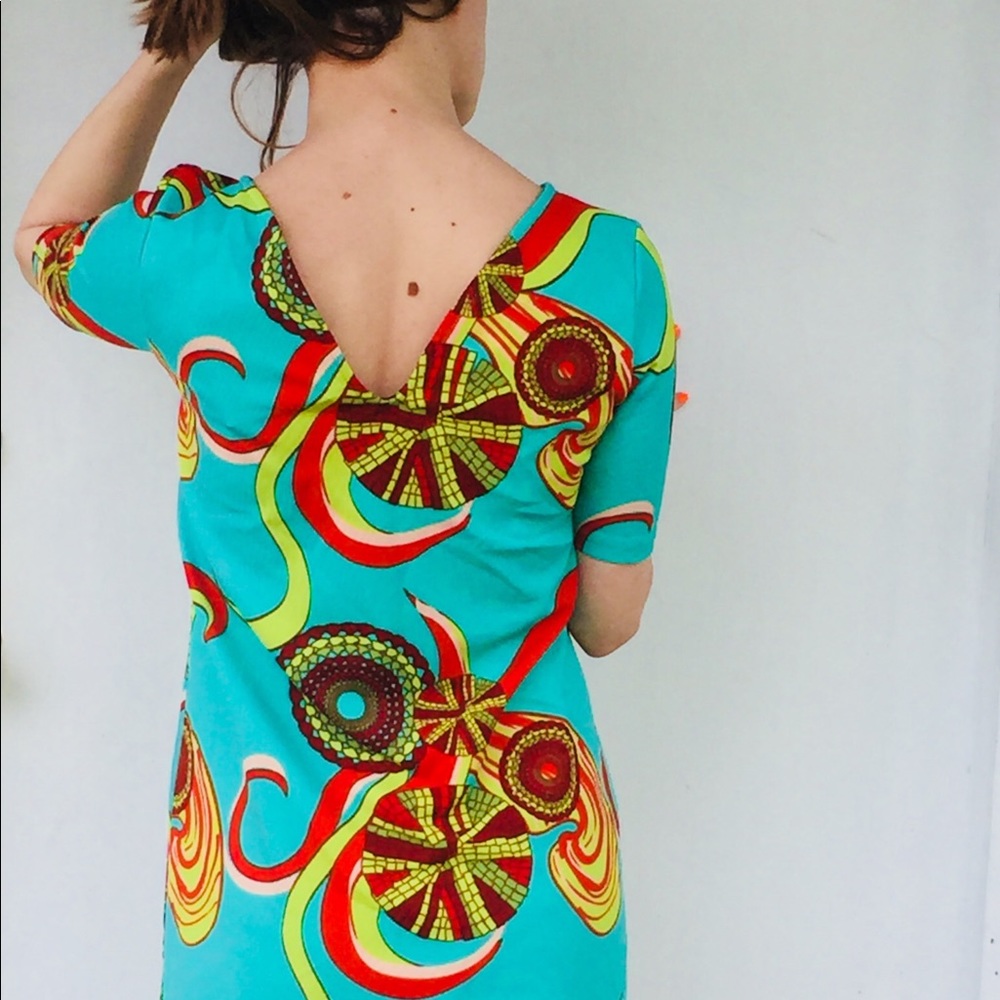 Vintage Style Ruby- Front to Back Lollipop Seafoam